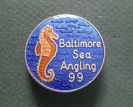 Deep Sea Angling Festival badge 1999
