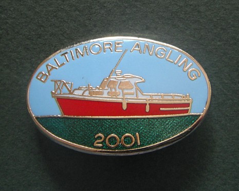 Deep Sea Angling Festival badge 2001